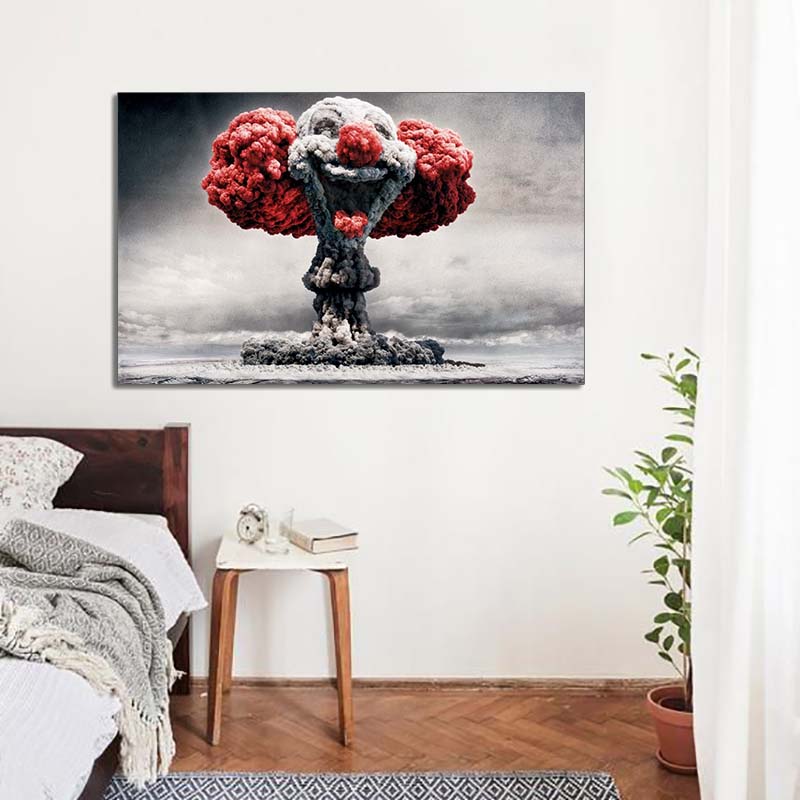 تابلو شاسی طرح دلقک مدل 54