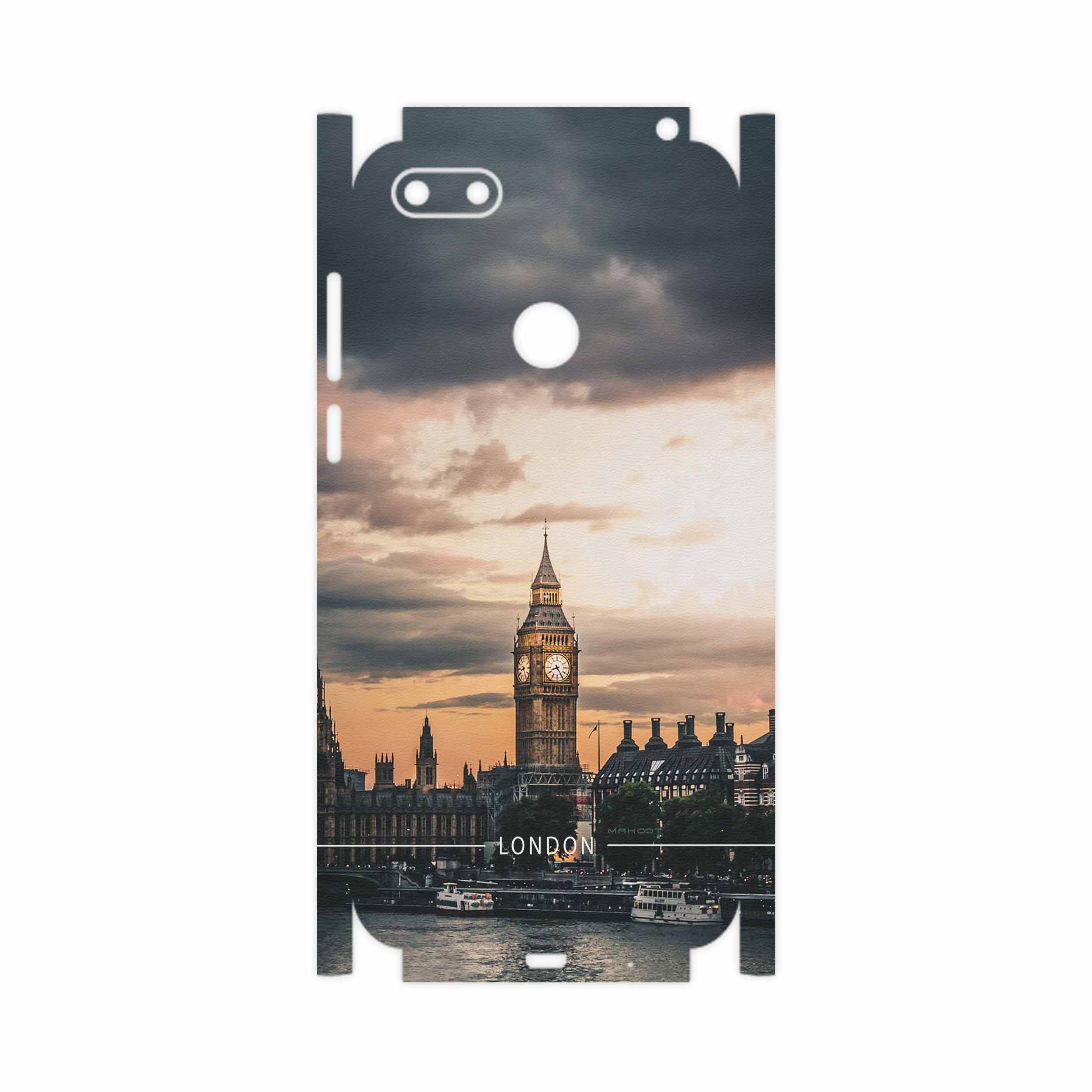 برچسب پوششی ماهوت مدل London City-FullSkin مناسب برای گوشی موبایل موتورولا Moto E6 Plus