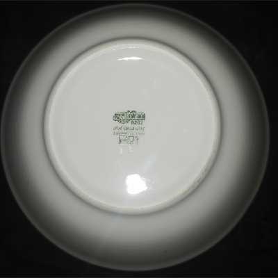 کاسه سالاد خوری چینی زرین ایران مدل سپیدار درجه یک بسته 6 عددی