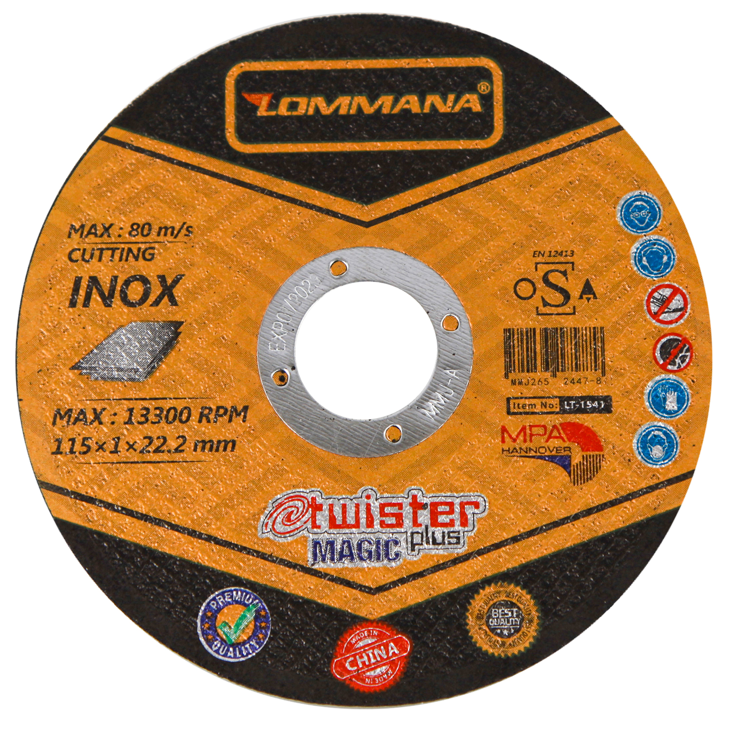 صفحه برش استيل لومانا مدل 1151