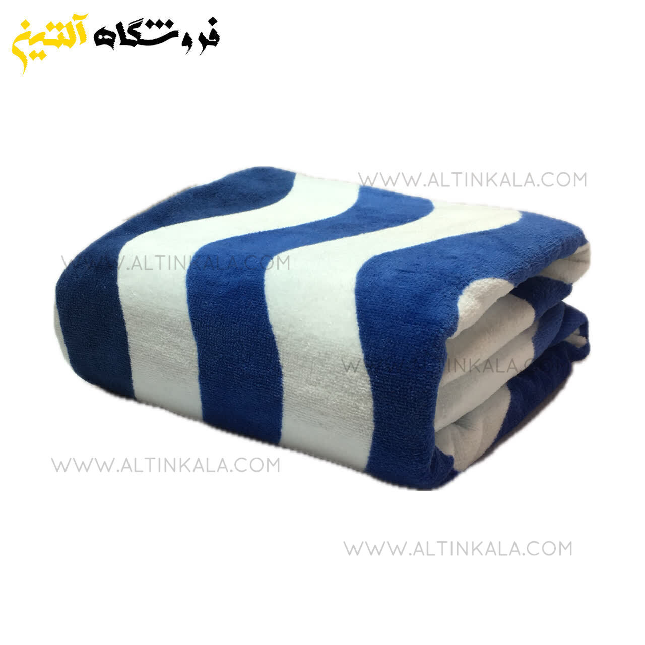 حوله حمامی پودایران مدل هارمونی آبی 90×150