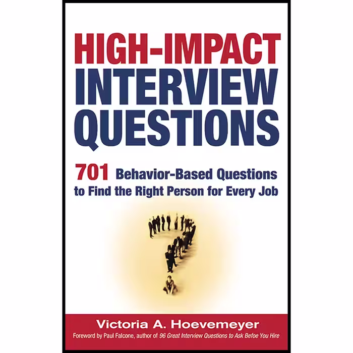 کتاب High-Impact Interview Questions اثر Victoria A. Hoevemeyer انتشارات AMACOM