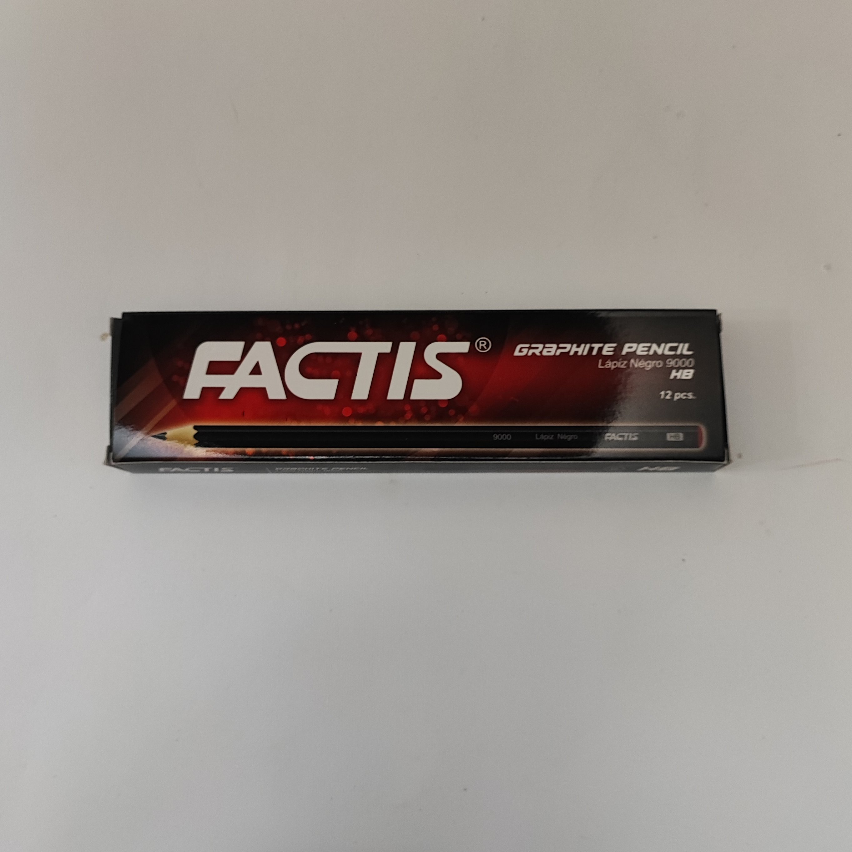 مداد مشکی فکتیس مدل nigro - بسته 12 عددی