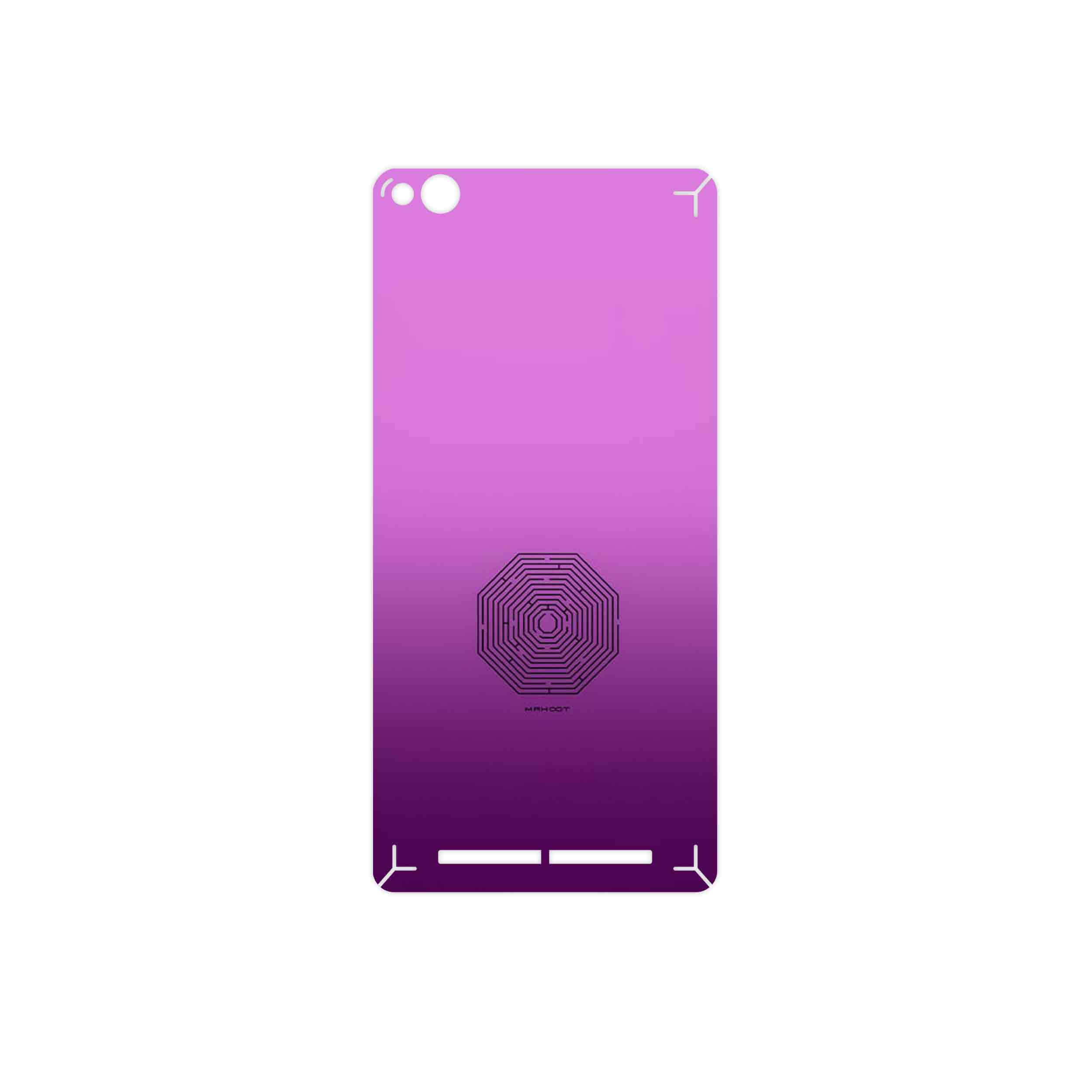 برچسب پوششی ماهوت مدل Minimal Maze مناسب برای گوشی موبایل شیائومی Redmi 3