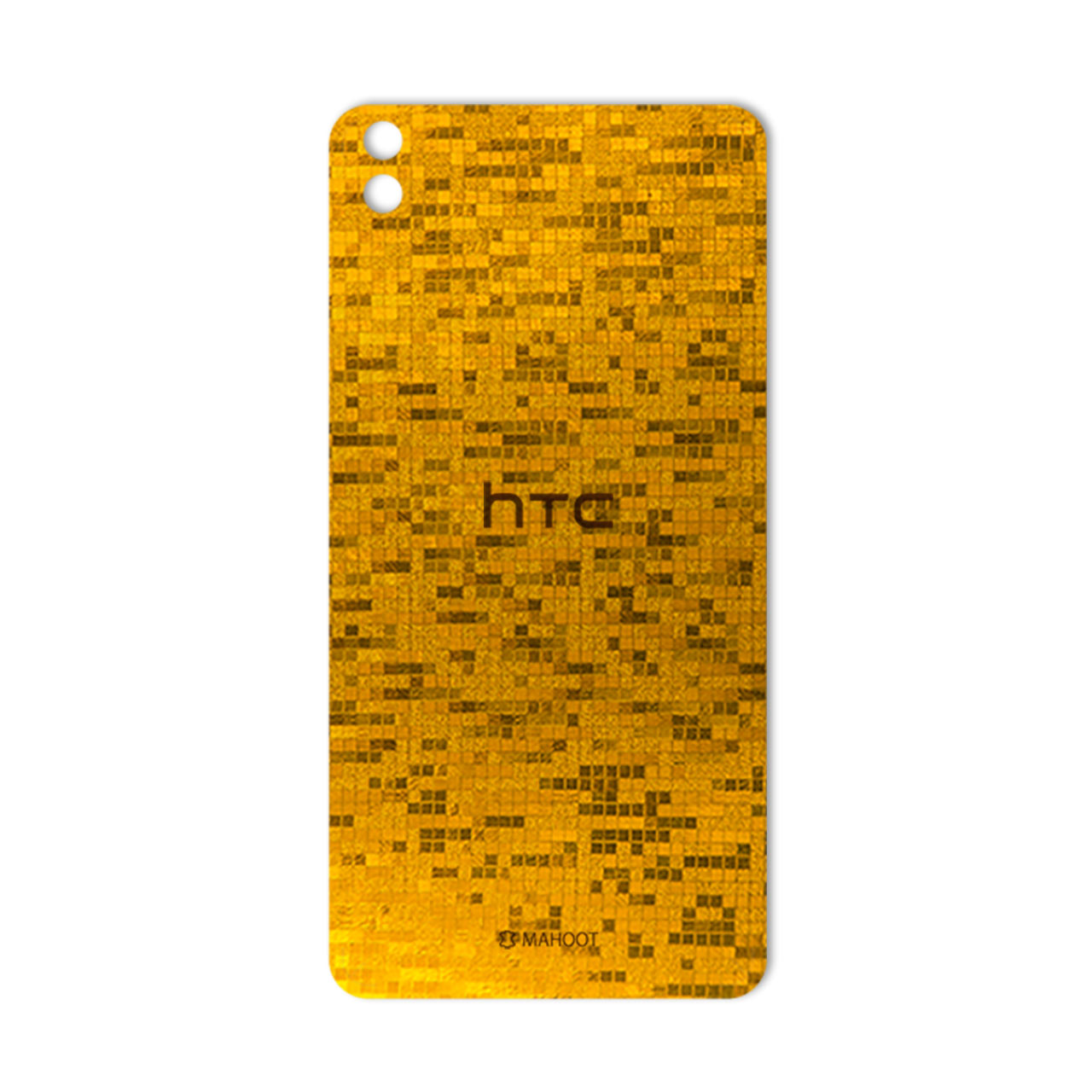 برچسب پوششی ماهوت مدل Gold-Pixel مناسب برای گوشی اچ تی سی Desire 816