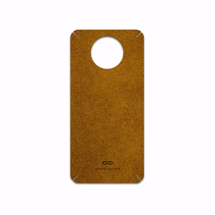 برچسب پوششی ماهوت مدل Brown-Chamois-Leather مناسب برای گوشی موبایل شیائومی Redmi Note 9T