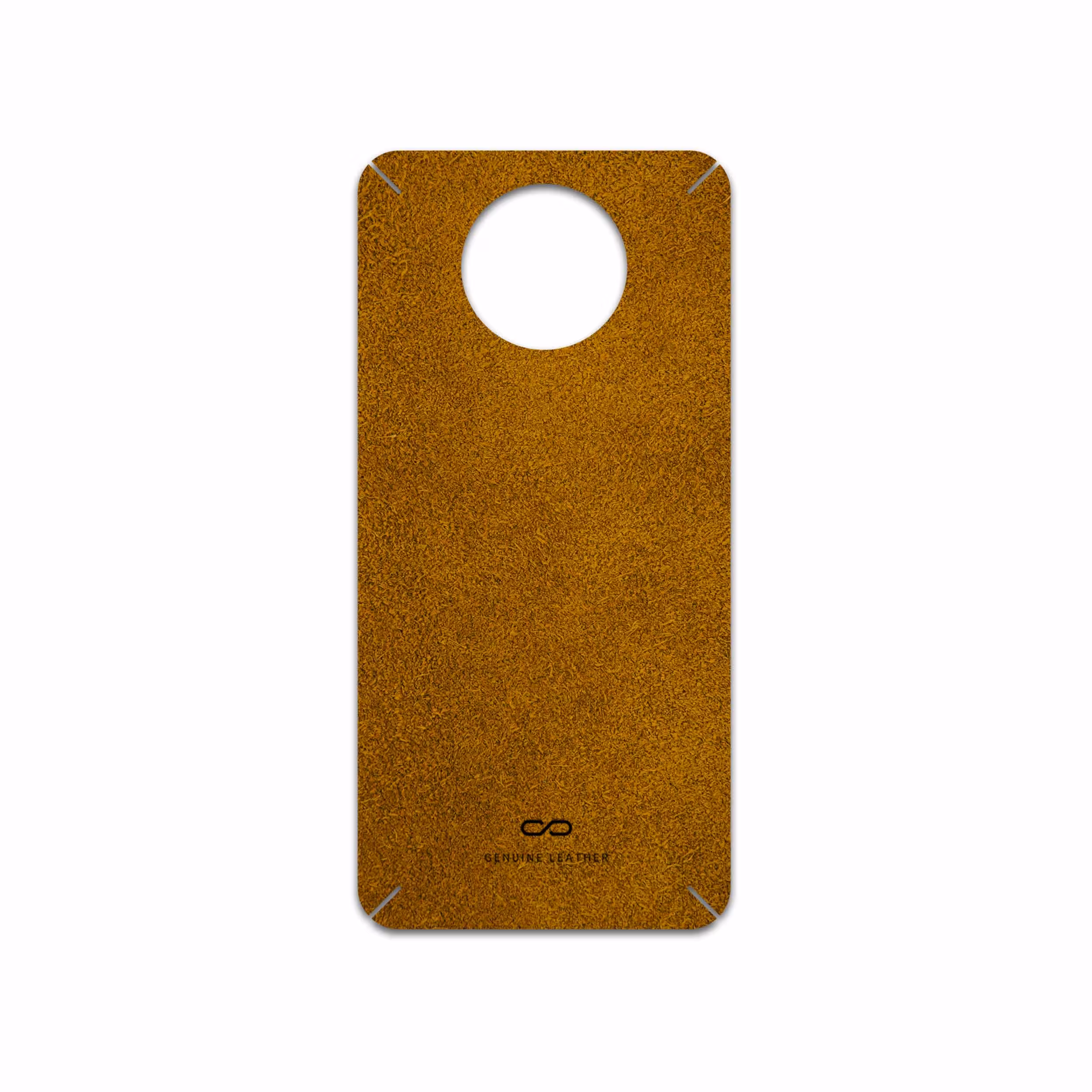 برچسب پوششی ماهوت مدل Brown-Chamois-Leather مناسب برای گوشی موبایل شیائومی Redmi Note 9T