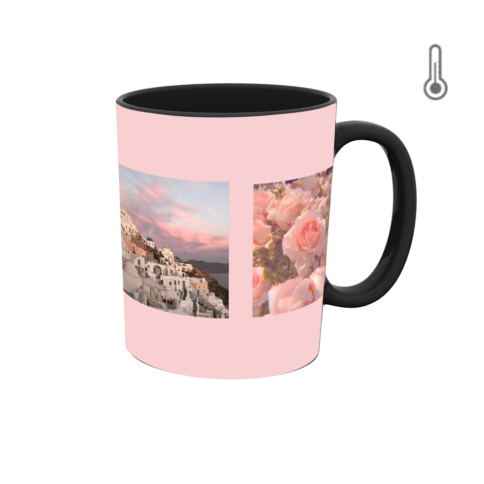 ماگ حرارتی طرح گرافیکی دخترانه گربه