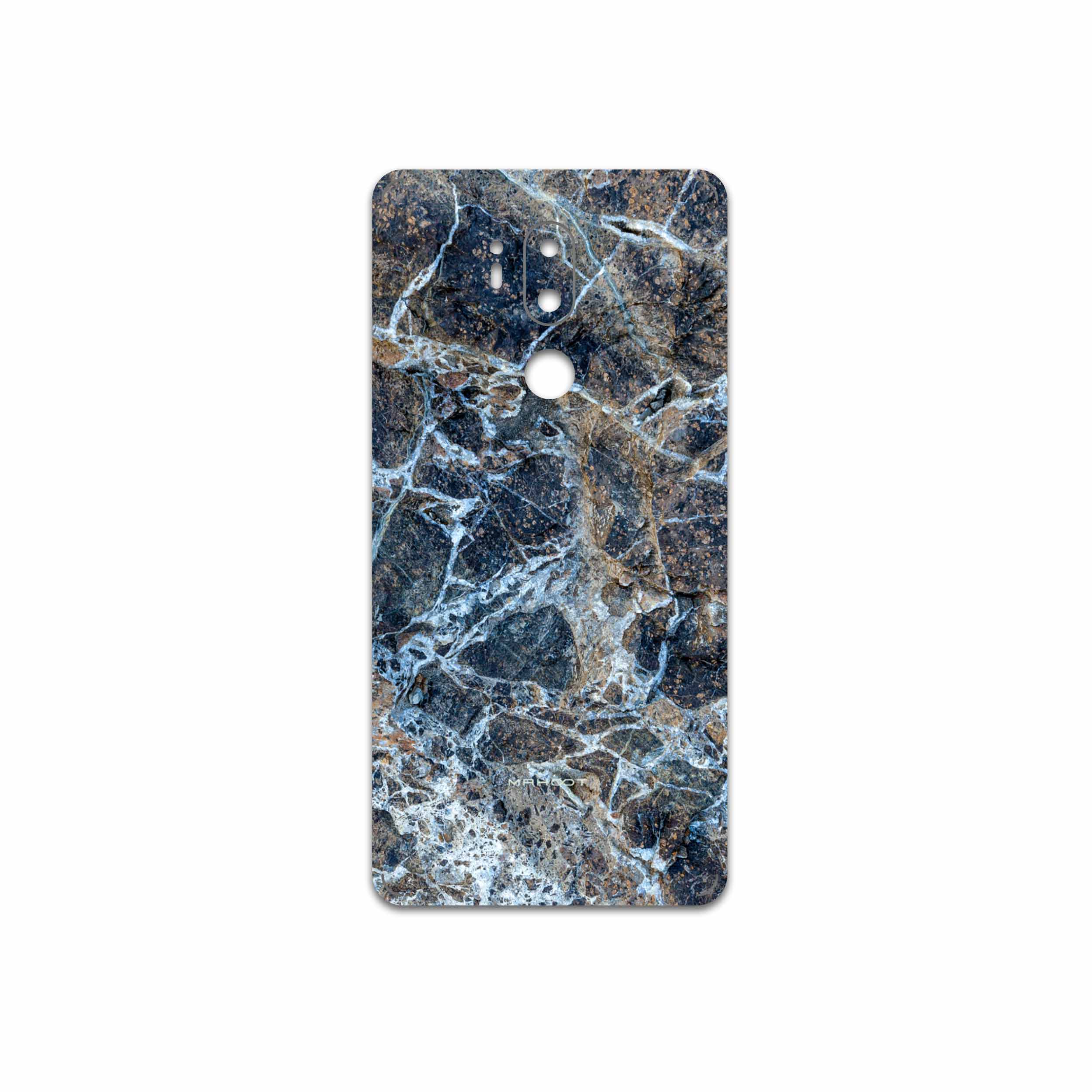 برچسب پوششی ماهوت مدل Earth-White-Marble مناسب برای گوشی موبایل ال جی G7 PLUS THINQ