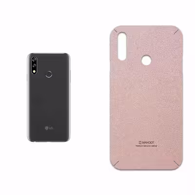 برچسب پوششی ماهوت مدل Rose Gold Leather مناسب برای گوشی موبایل ال جی W10