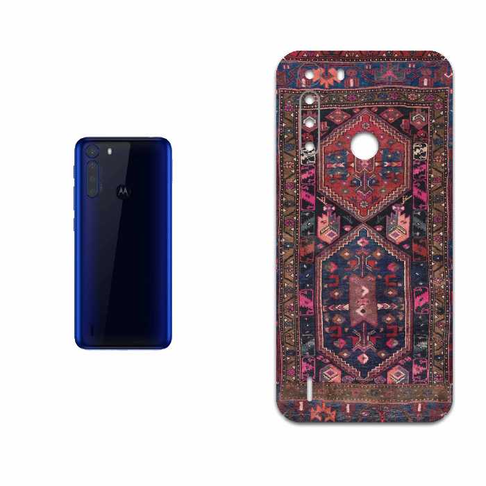 برچسب پوششی ماهوت مدل Rug مناسب برای گوشی موبایل موتورولا One Fusion