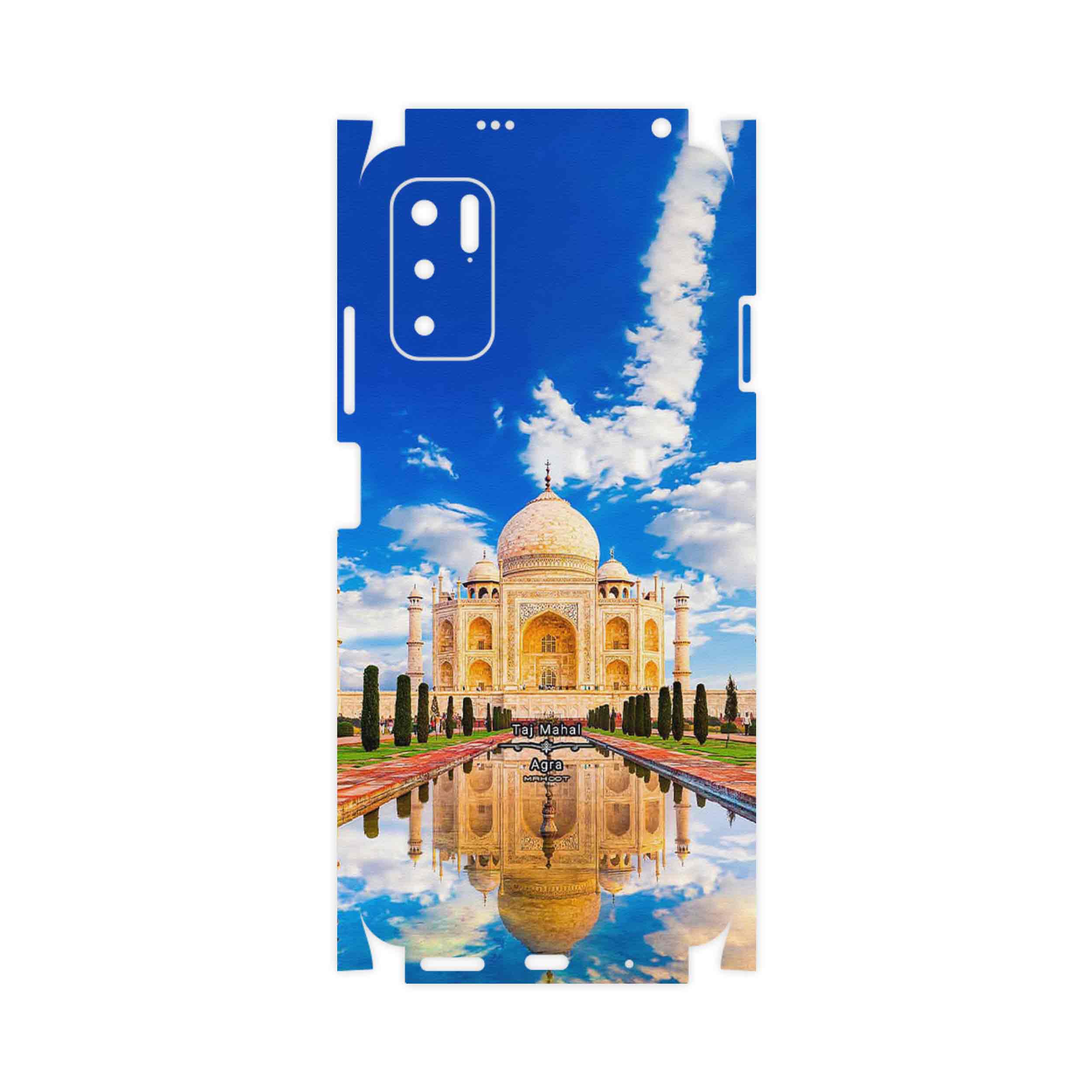برچسب پوششی ماهوت مدل The Taj Mahal-FullSkin مناسب برای گوشی موبایل شیائومی Redmi Note 10 5G