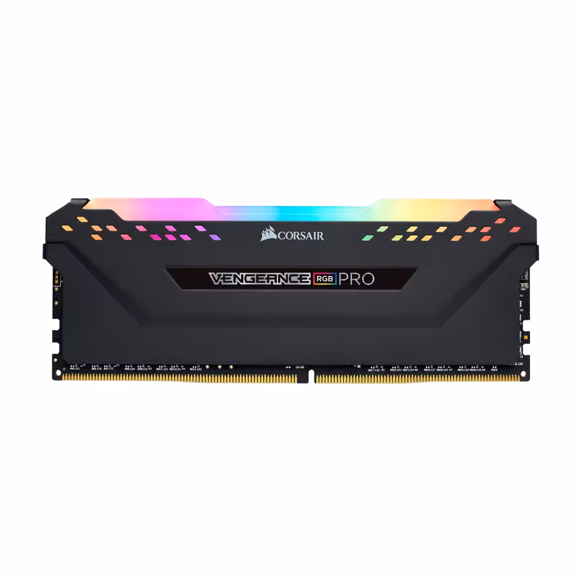 رم کامپیوتر DDR4 تک کاناله 3200 مگاهرتز CL16 کورسیر مدل VENGEANCE RGB PRO ظرفیت 8 گیگابایت