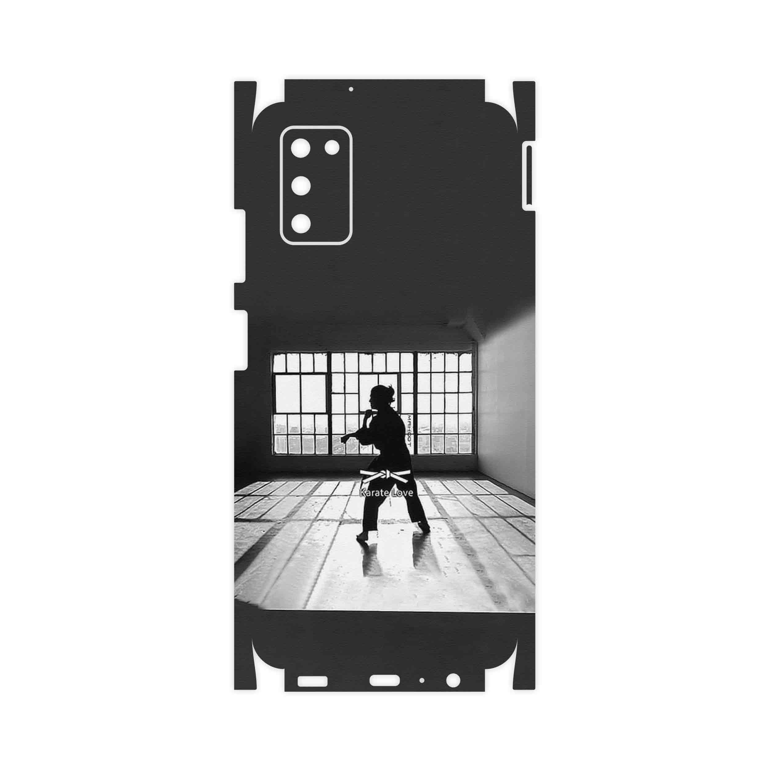 برچسب پوششی ماهوت مدل Karate-FullSkin مناسب برای گوشی موبایل سامسونگ Galaxy A03S