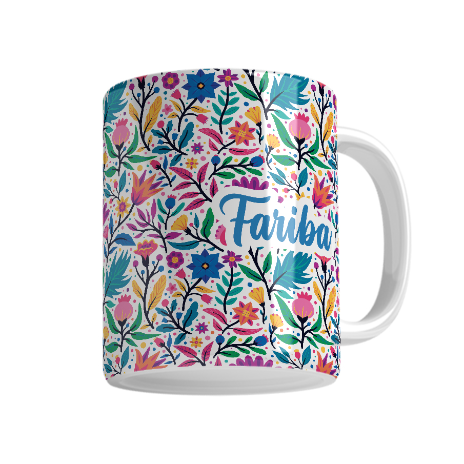 ماگ رژارت مدل لیوان شخصی فریبا