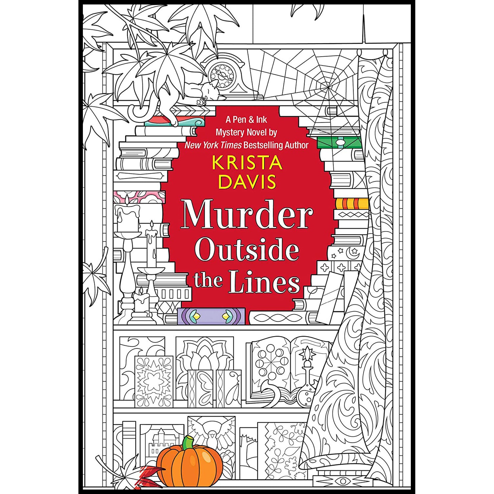 کتاب Murder Outside the Lines اثر Krista Davis انتشارات Kensington