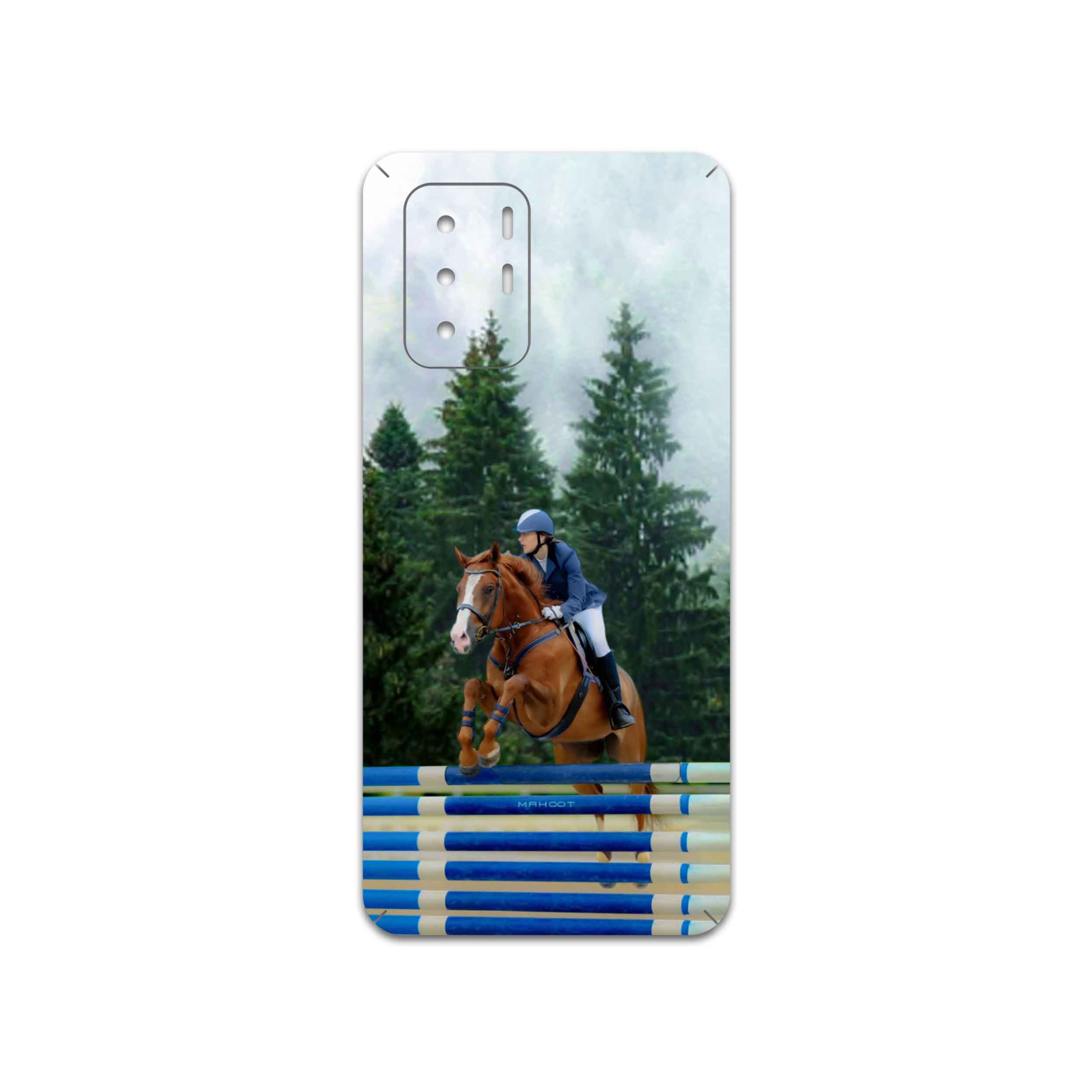 برچسب پوششی ماهوت مدل Equestrianism مناسب برای گوشی موبایل شیائومی Redmi Note 10 Pro