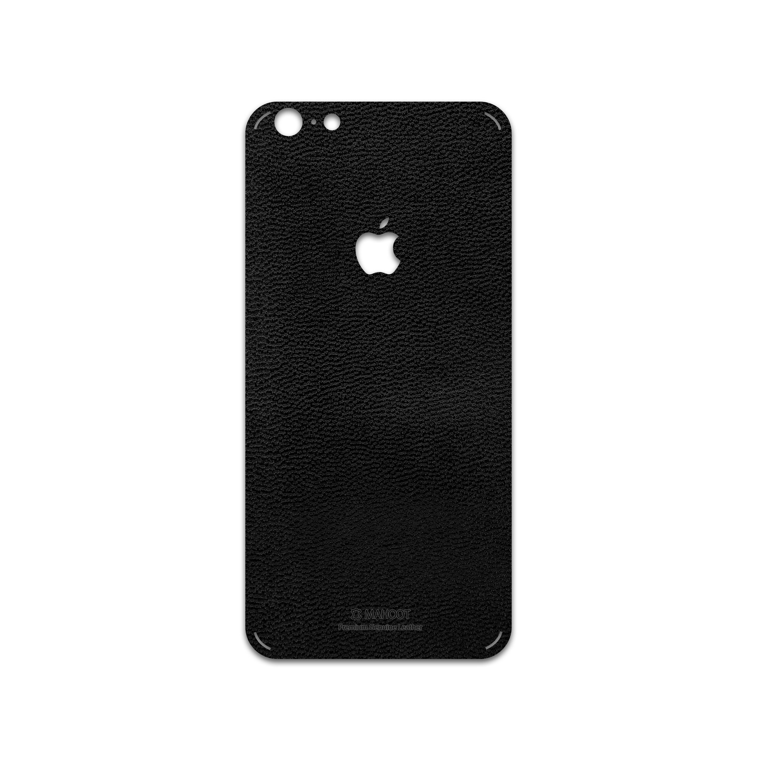 برچسب پوششی ماهوت مدل Black-Leather مناسب برای گوشی موبایل اپل iPhone 6 Plus