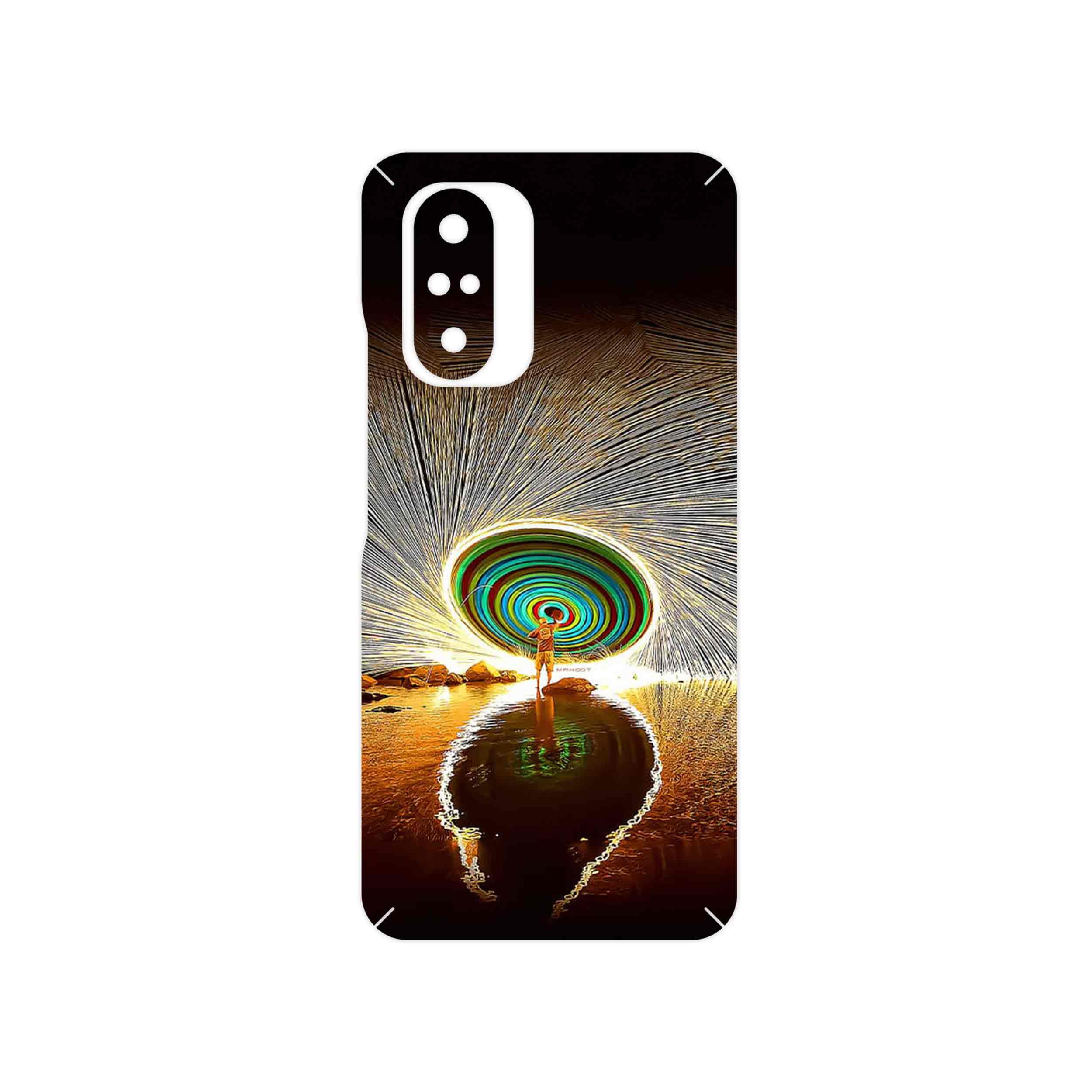 برچسب پوششی ماهوت مدل Night Light Fountain مناسب برای گوشی موبایل شیائومی Poco F3 5G