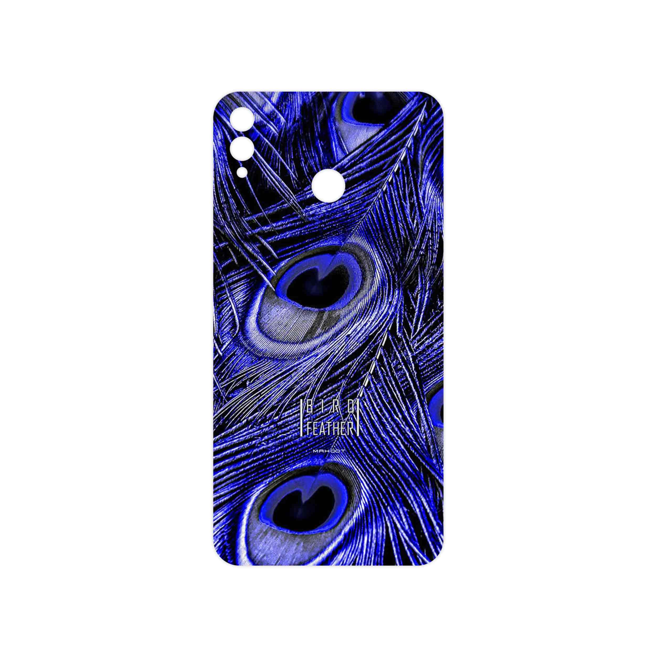 برچسب پوششی ماهوت مدل Purple Feather مناسب برای گوشی موبایل آنر 8X Max