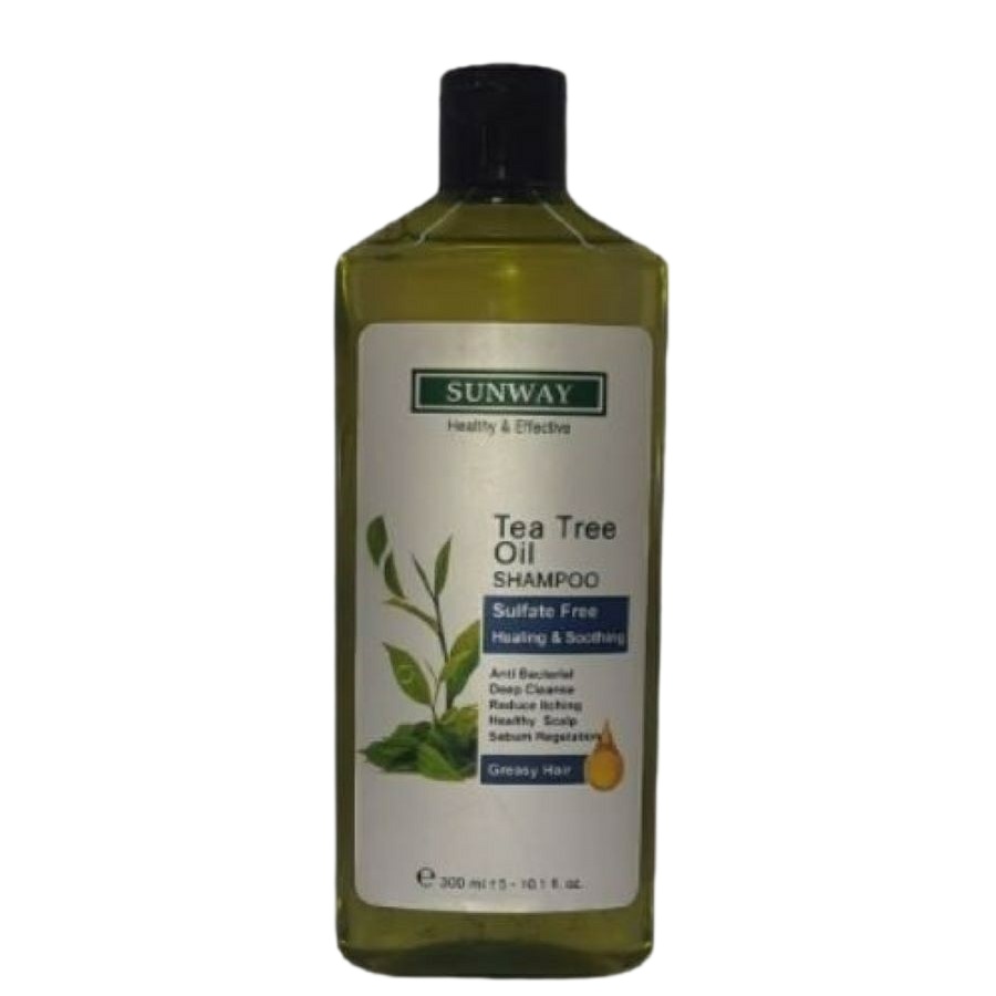 شامپو مو سان وی مدل Tee tree oil حجم 300 میلی لیتر
