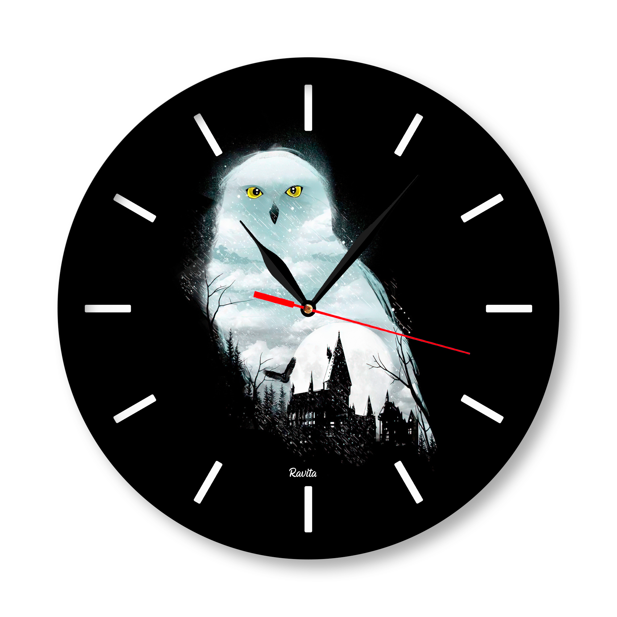 ساعت دیواری راویتا مدل هری پاتر کد 3339