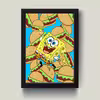 تابلو مدل دکوراتیو باب اسفنجی sponge bob کد G8-42