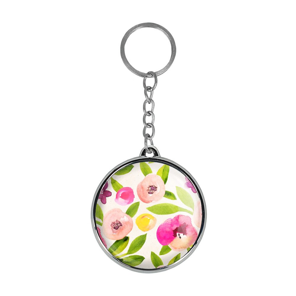 جاکلیدی خندالو طرح گل مدل دوطرفه کد 54725457