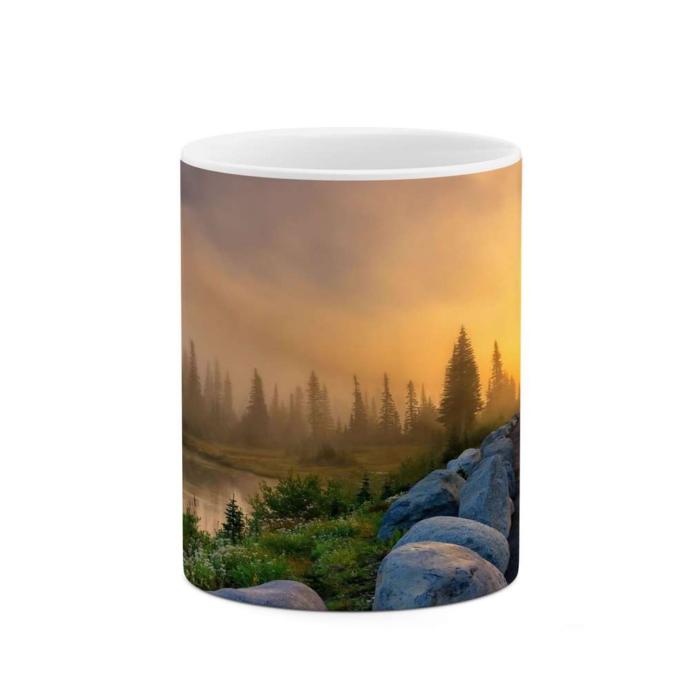 ماگ کاکتی طرح منظره مدل mgs14441