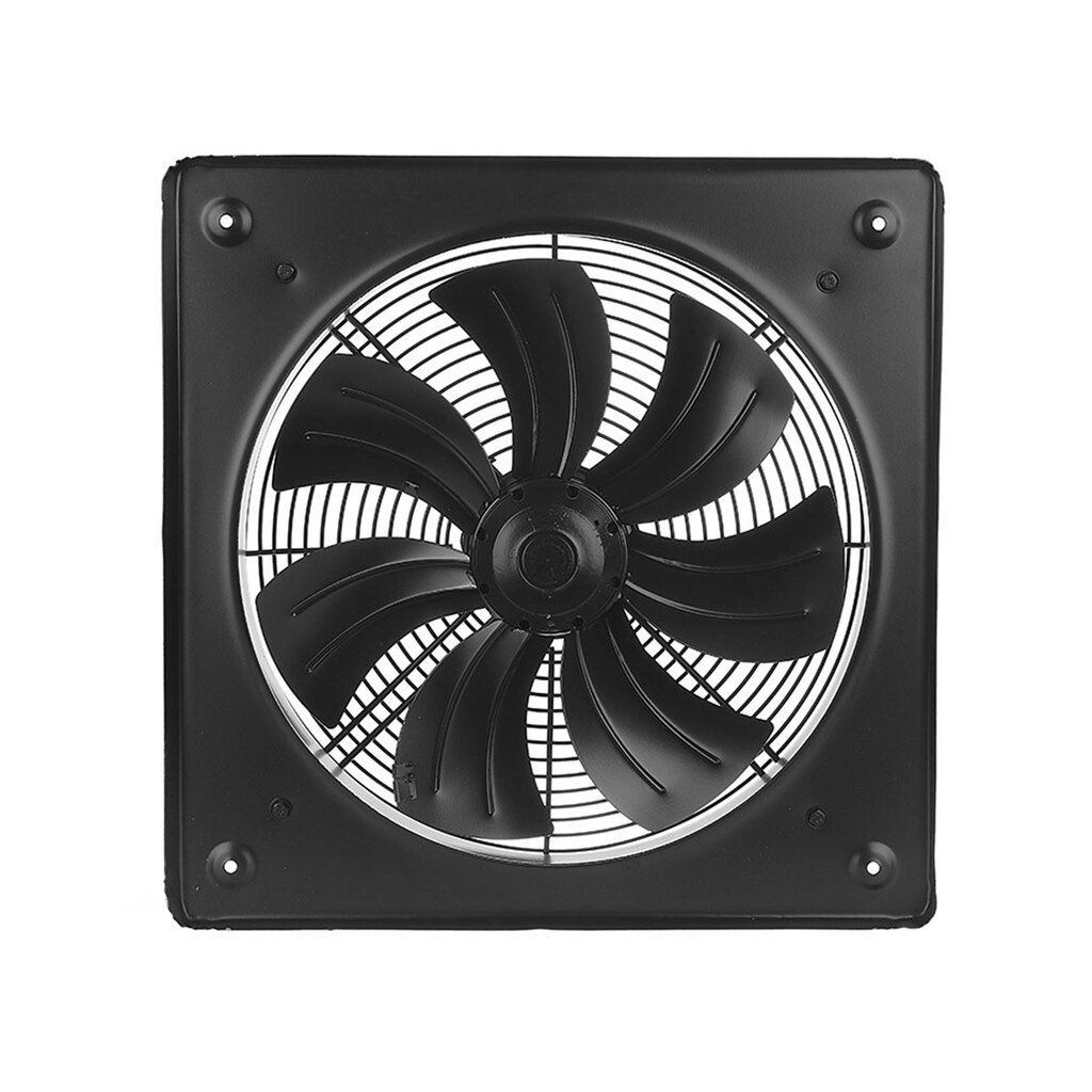 هواکش ایلکای نمره 35 سه فاز هفت پر فلزی دمنده مدل دمنده با قاب کد VIK-35A4T