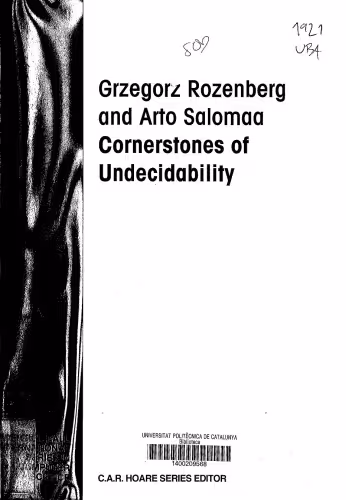 خرید و دانلود نسخه کامل کتاب Cornerstones of undecidability