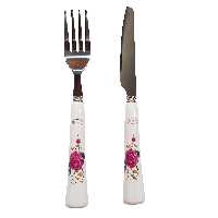 ست کارد و چنگال میوه خوری 12 پارچه ام جی اس کد 7000