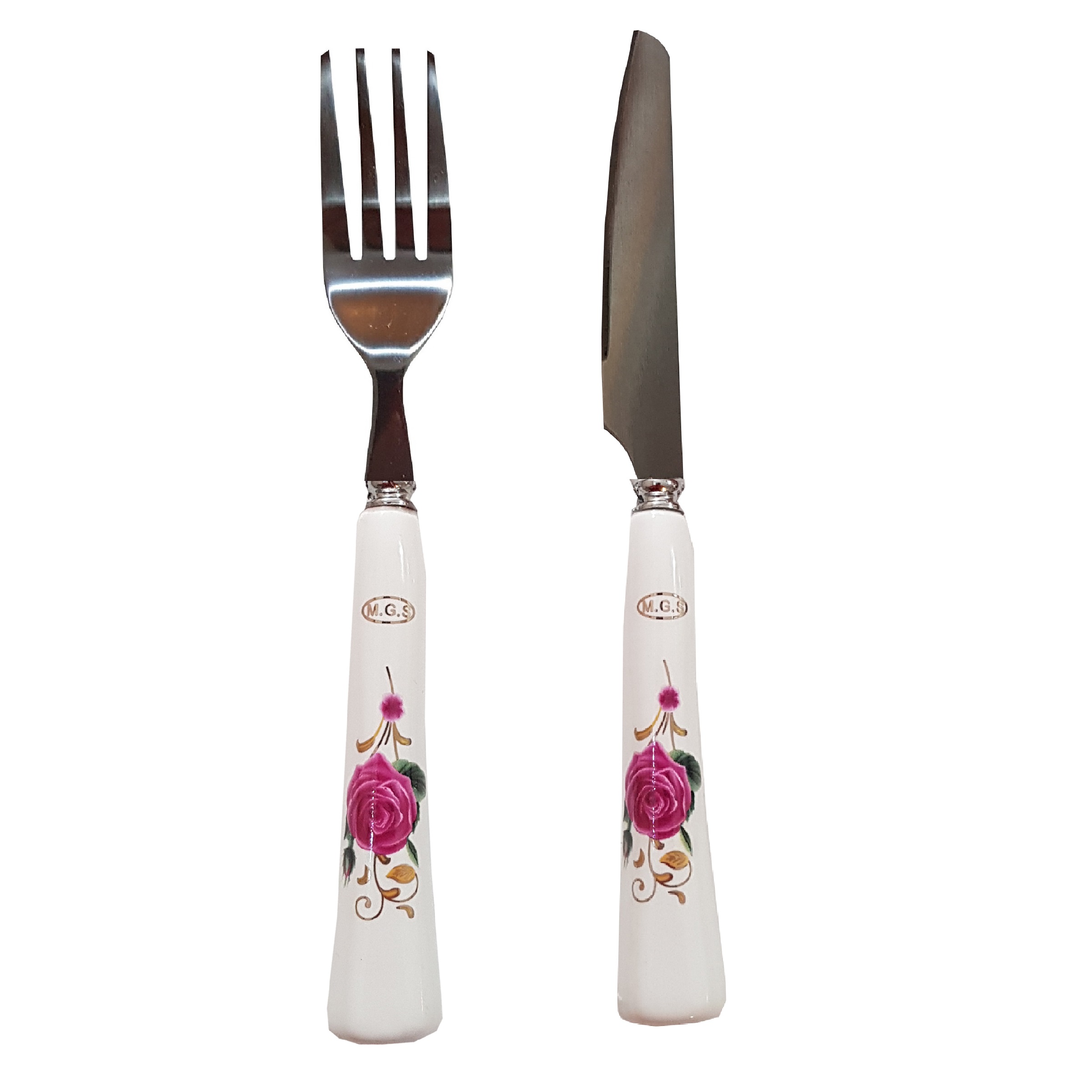 ست کارد و چنگال میوه خوری 12 پارچه ام جی اس کد 7000