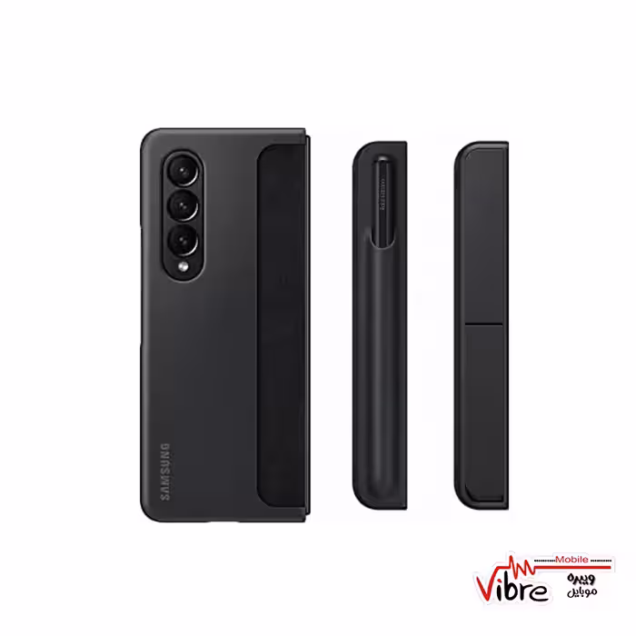 قاب و گارد اورجینال سامسونگ با حالت ایستاده 360 درجه با جای قلم  سامسونگ زد فولد 4 مدل SAMSUNG EF-OF93P ZFOLD 4 STANDING COVER WITH PEN