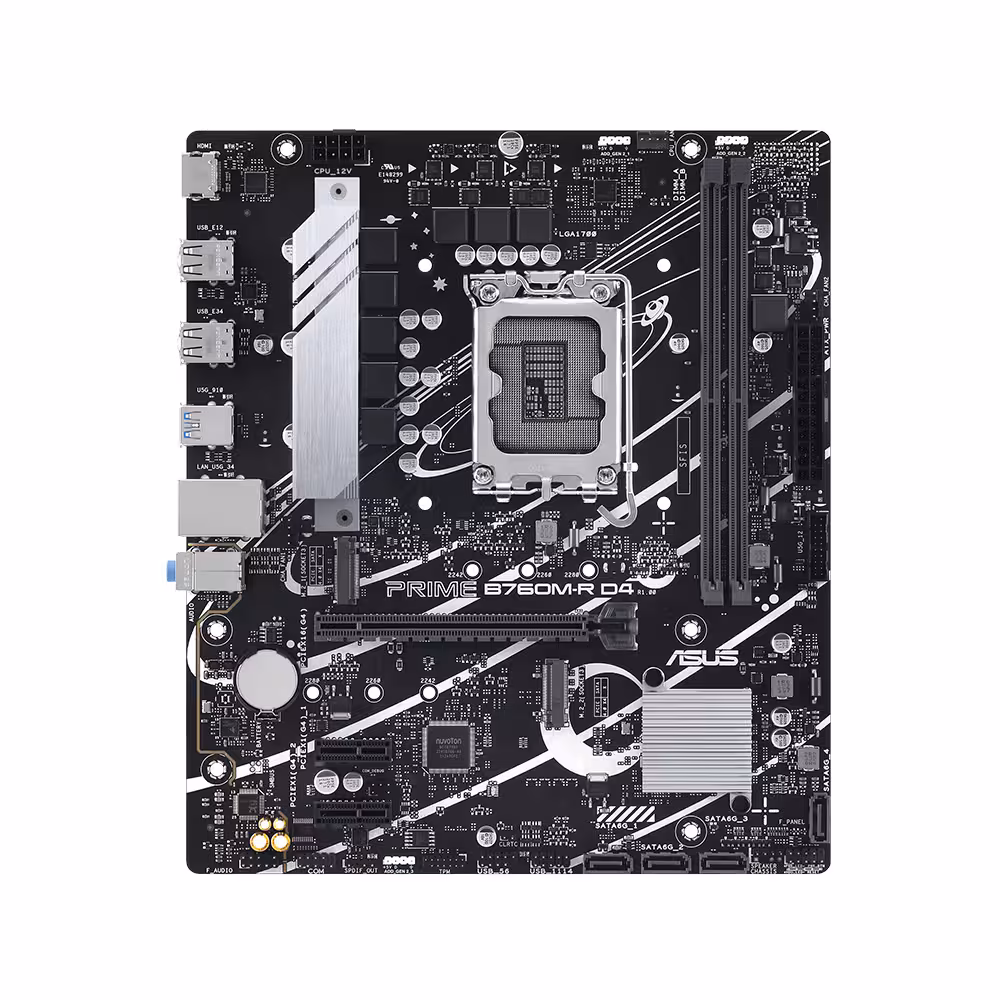 مادربرد ایسوس مدل پرایم B760M-R D4