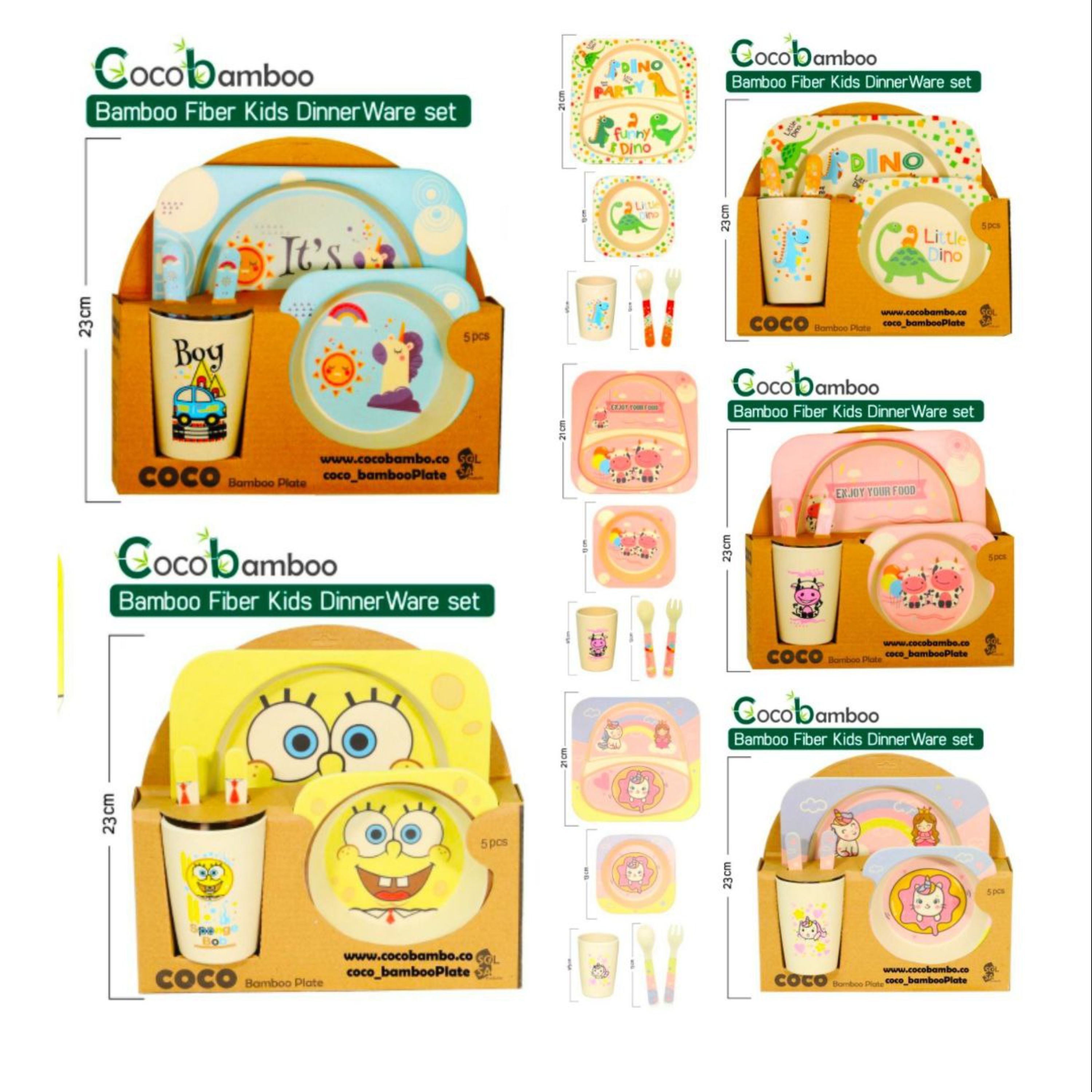 سرویس غذا خوری بامبو 5 تکه