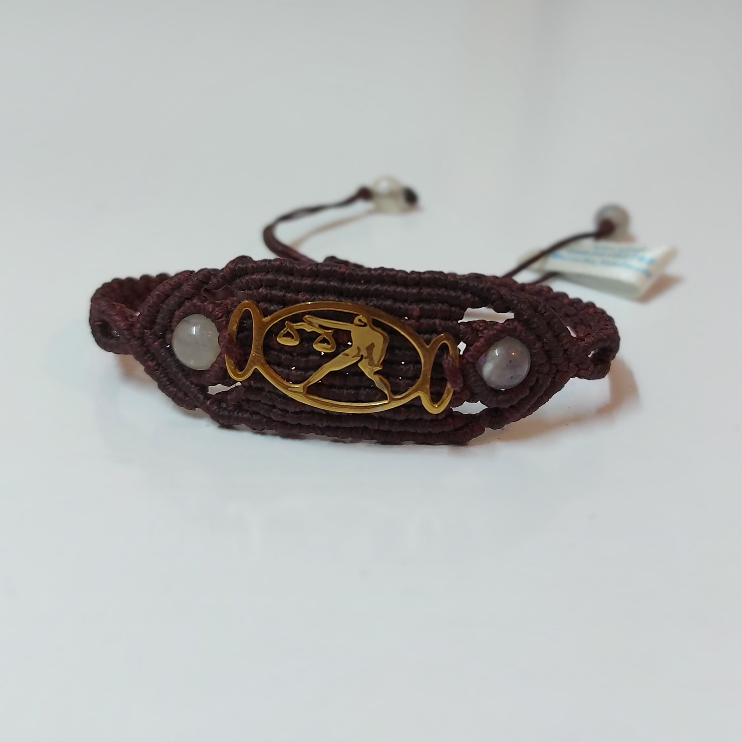 دستبند مکرومه بافی ماه تولد 4