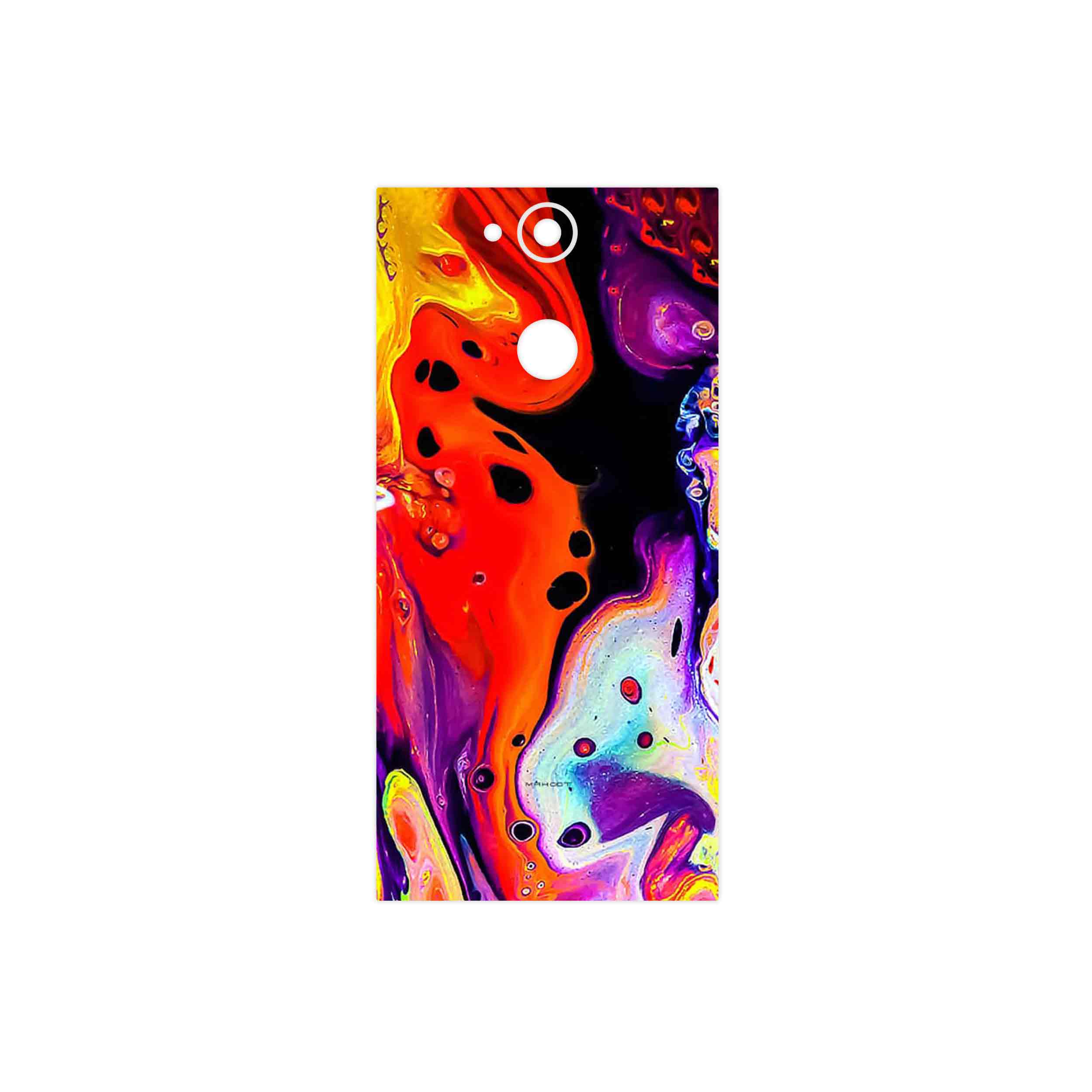 برچسب پوششی ماهوت مدل Abstract Oil Art مناسب برای گوشی موبایل سونی Xperia XA2