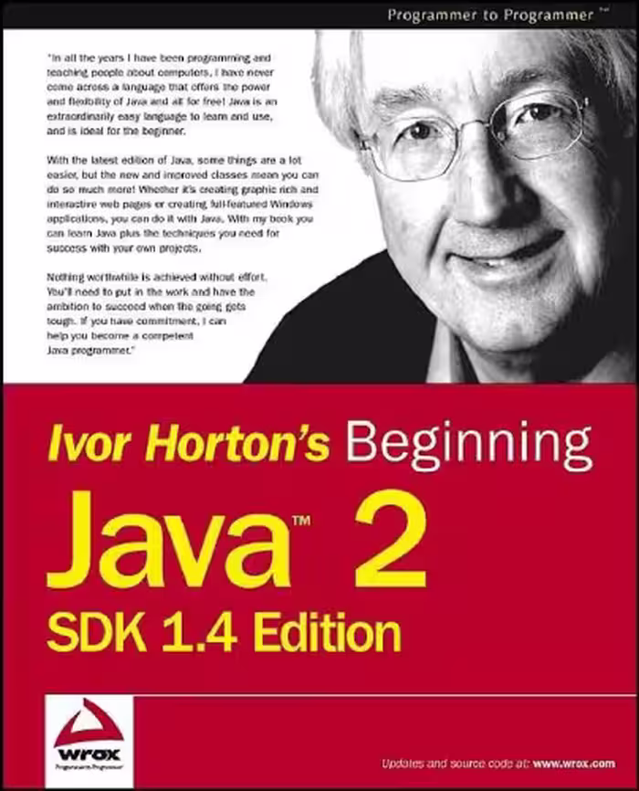 خرید و دانلود نسخه کامل کتاب Beginning Java 2, SDK 1.4 Edition