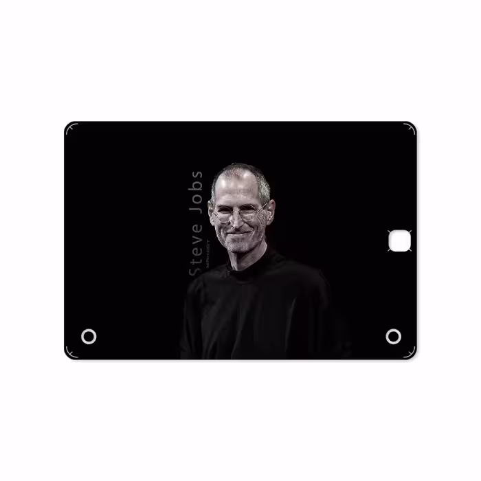 برچسب پوششی ماهوت مدل Steve Jobs مناسب برای تبلت سامسونگ Galaxy Tab A 9.7 2015 T550