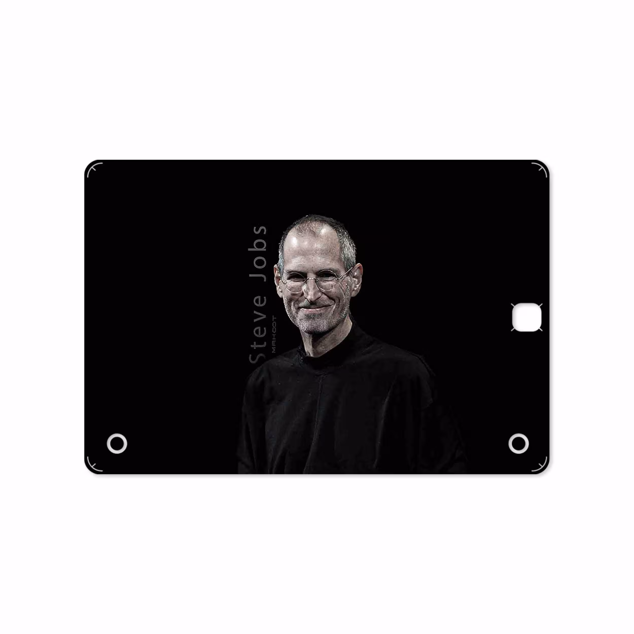 برچسب پوششی ماهوت مدل Steve Jobs مناسب برای تبلت سامسونگ Galaxy Tab A 9.7 2015 T550