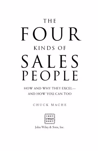 خرید و دانلود نسخه کامل کتاب The Four Kinds of Sales People: How and Why They Excel- And How You Can Too