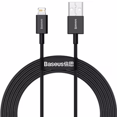 کابل تبدیل USB به لایتنینگ باسئوس مدل CALYS-A01 طول 1.5 متر