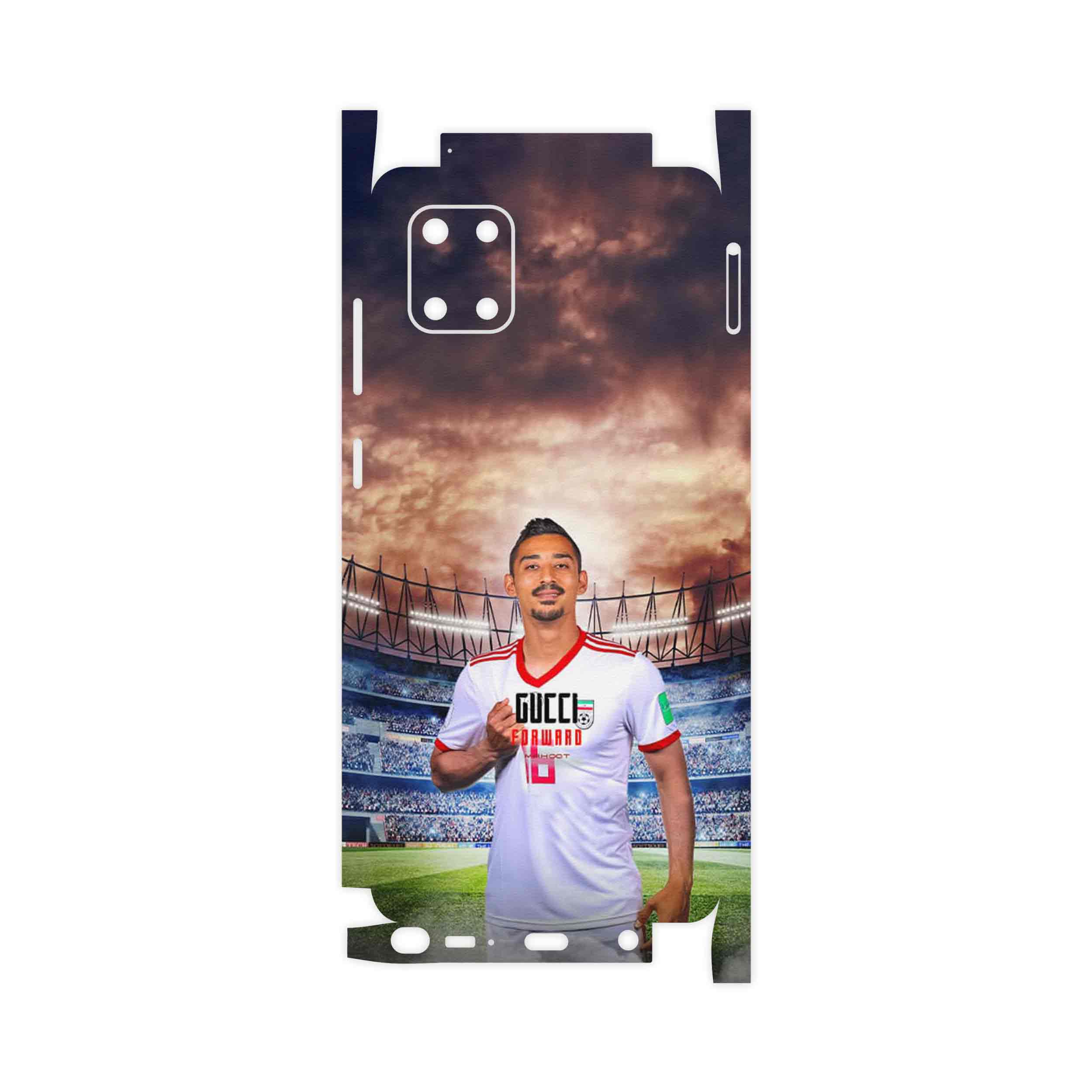 برچسب پوششی ماهوت مدل Reza Ghoochannejhad-FullSkin مناسب برای گوشی موبایل سامسونگ Galaxy Note 10 Lite