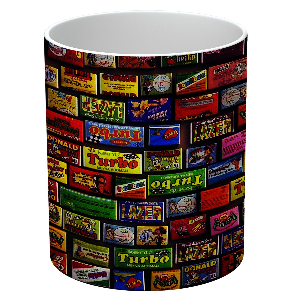 ماگ طرح کلکسیون آدامس مدل NI142