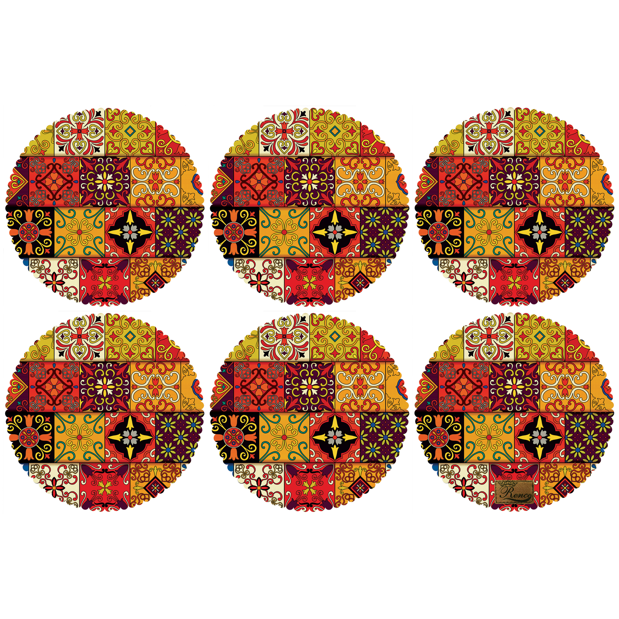 زیربشقابی رنس مدل UU2-42541 بسته 6 عددی