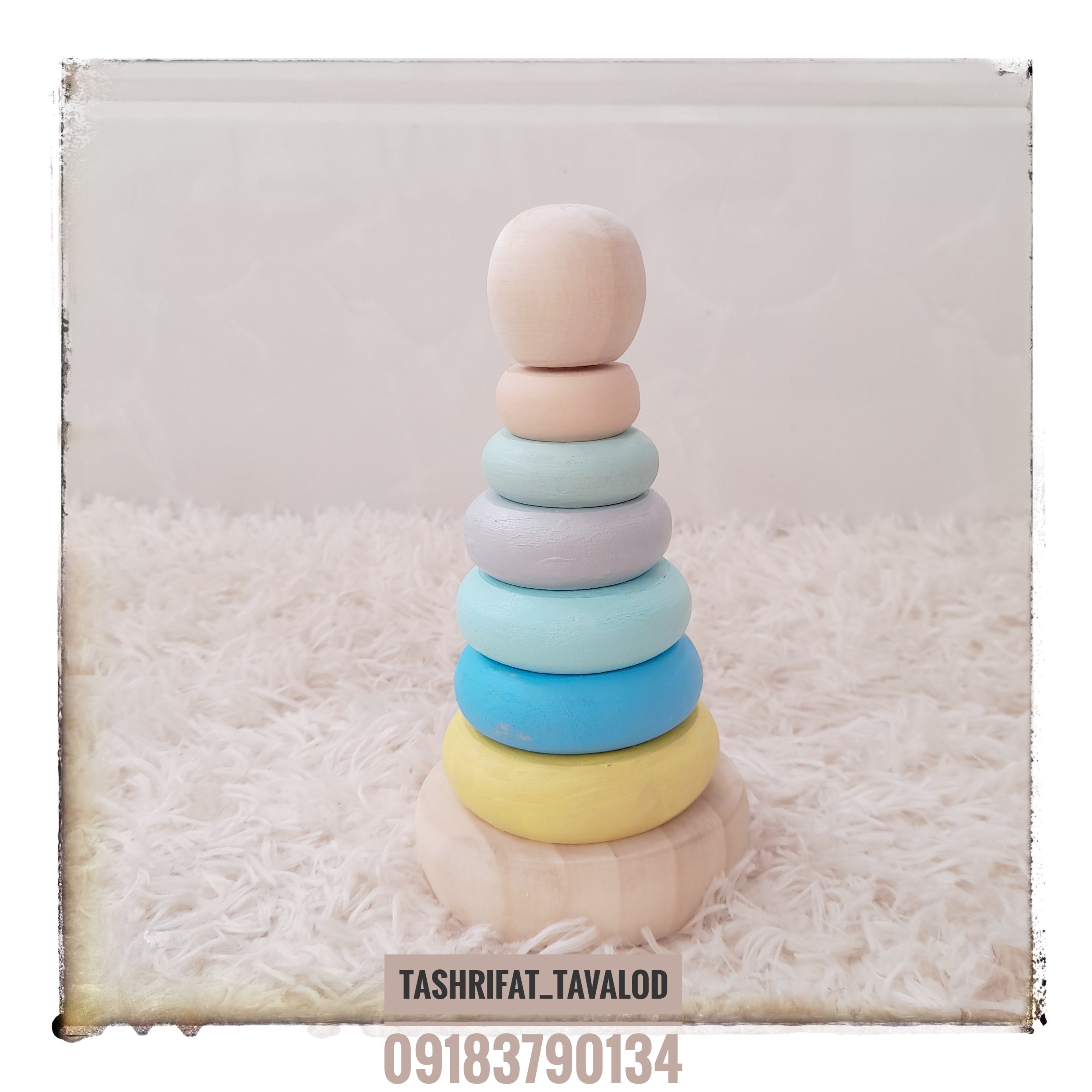 برج هوش چوبی نشکن بهترین هدیه به کودکان