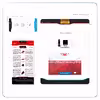 برچسب پوششی ماهوت مدل Iran-Flag-1 مناسب برای تبلت سامسونگ Galaxy Tab 4 7.0 2014 T230