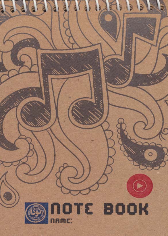 دفتر یادداشت بی خط (کد19)،(سیمی) - ناشربوک | خرید آنلاین کتاب