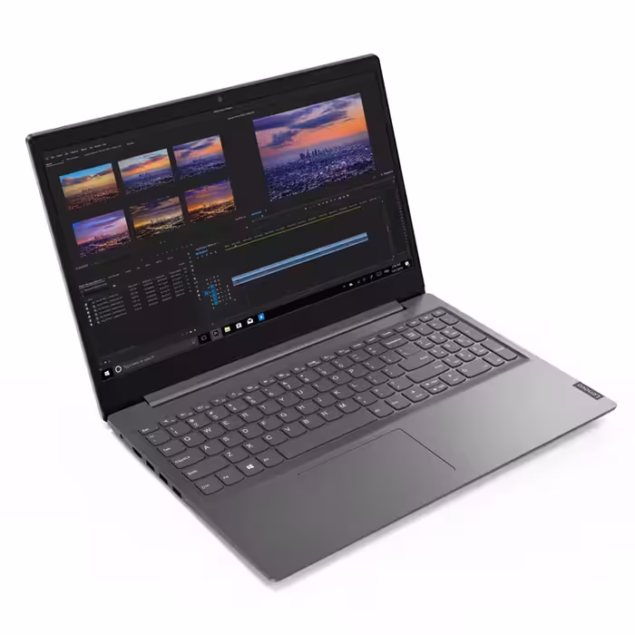 لپ تاپ 15.6 اینچی لنوو مدل V15 IGL با پردازنده Celeron (N4020 یا N4500), رم 4GB, حافظه 256GB SSD و گرافیک Intel UHD